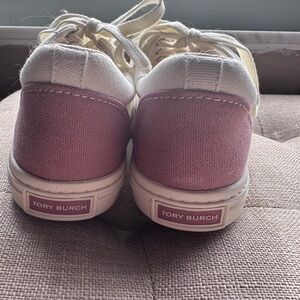 Tory Burch Pink and cream sneakers. NWOB